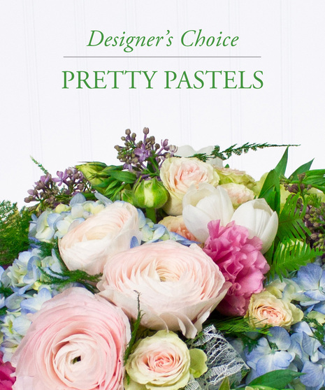 Pastel Floral Custom Created Using Farm Fresh Flowers